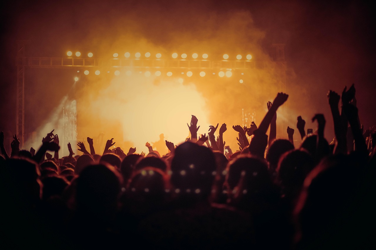 Uganda live concert crowd